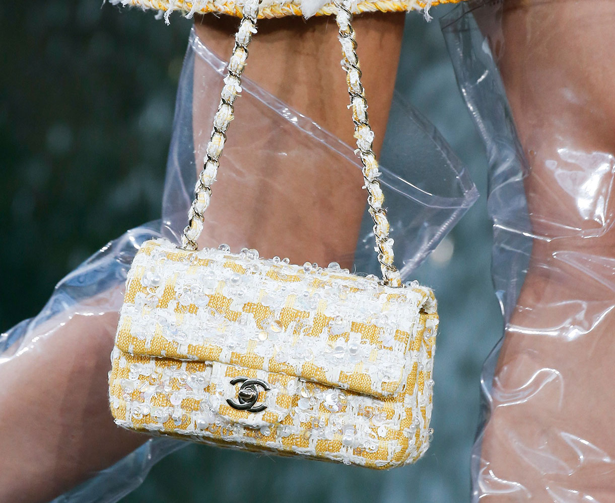 59 Brand New Chanel Bags, Straight From the Brand's Mermaid Blue Spring  2018 Runway in Paris - PurseBlog