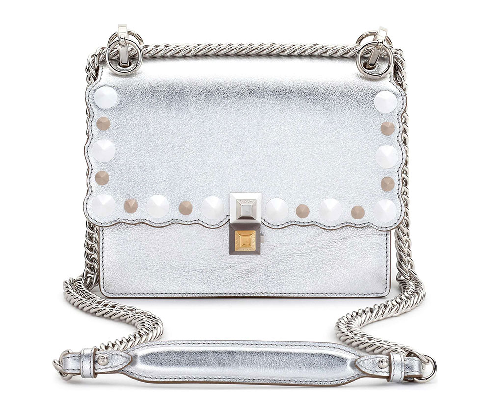 Metallic Silver Bags are Fall 2017's Most Versatile Color Trend