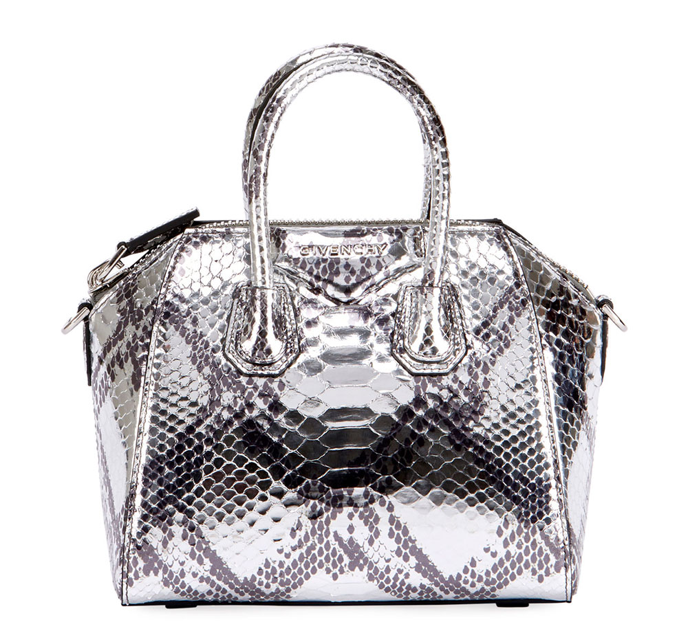 Metallic Silver Bags are Fall 2017's Most Versatile Color Trend