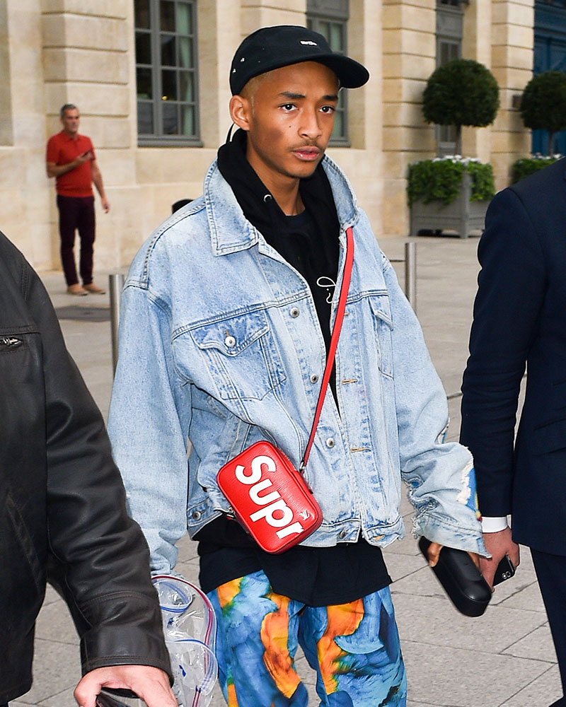 SPOTTED: Jaden Smith In MSFSTRep T-Shirt And Supreme x Louis Vuitton Bag –  PAUSE Online