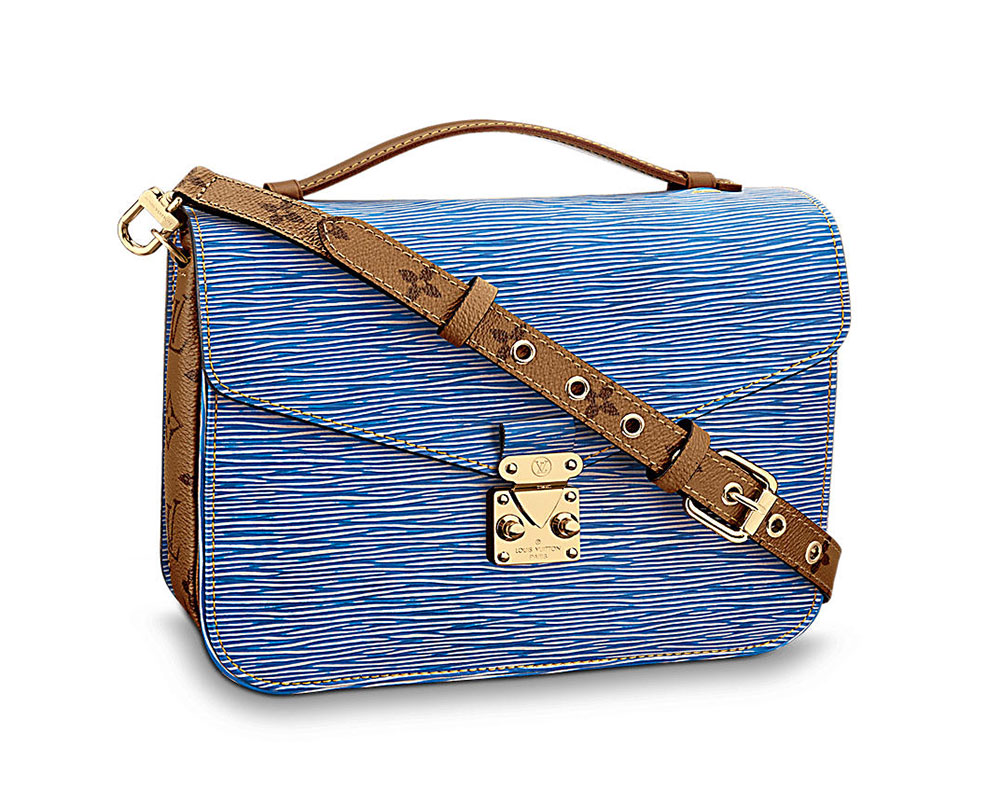 Louis Vuitton Metis Pochette Reverse Epi Denim Blue in Leather with Brass -  US