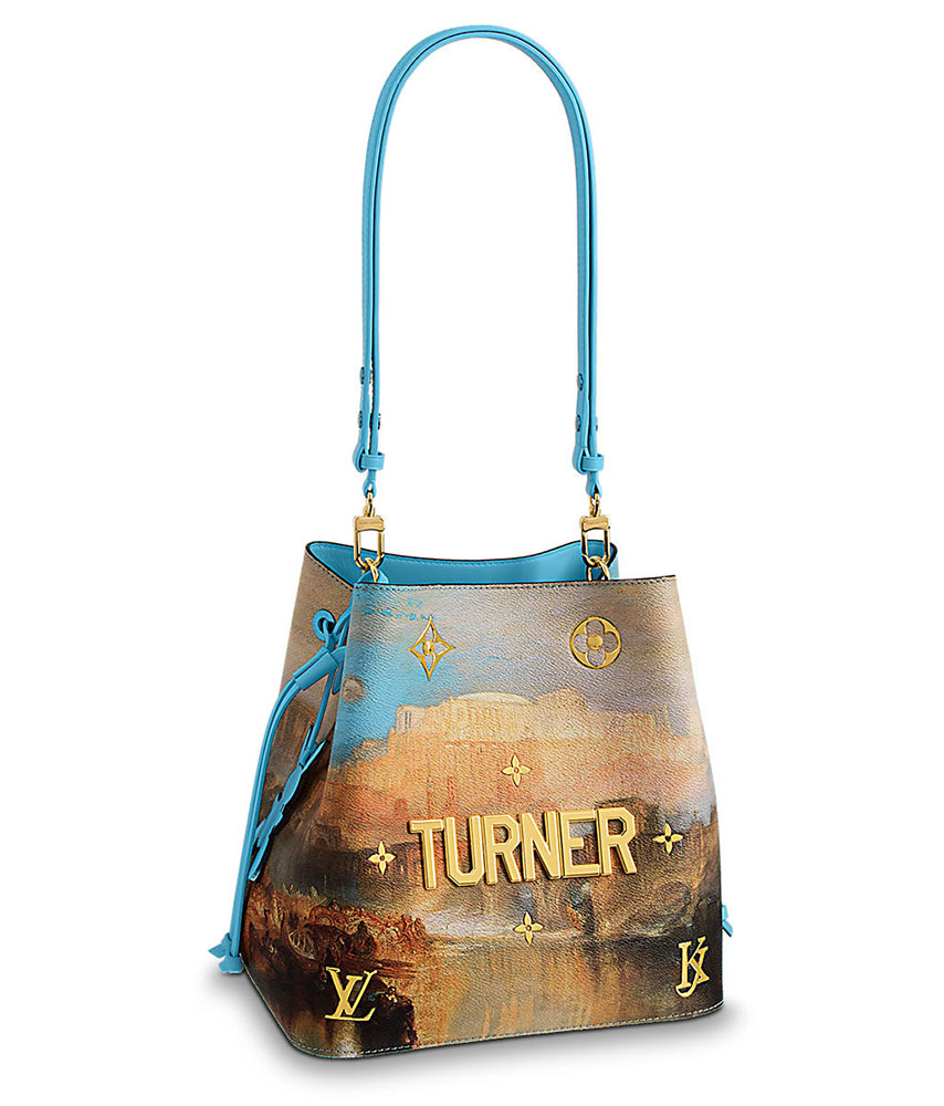 Louis Vuitton Has Released More Bags In Its Jeff Koons Masters Louis Vuitton X Jeff Koons Turner Neonoe Bag