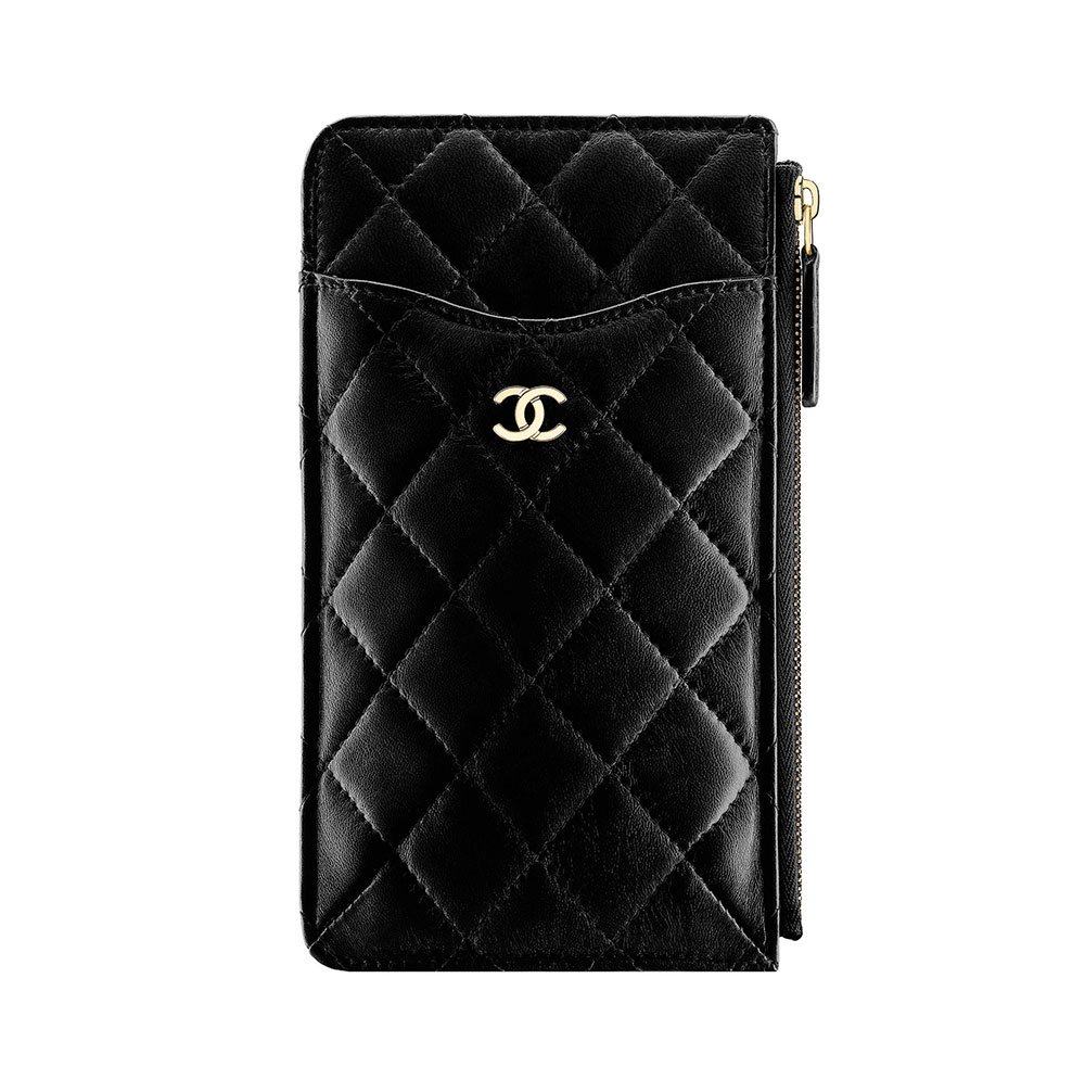 chanel wallet phone case