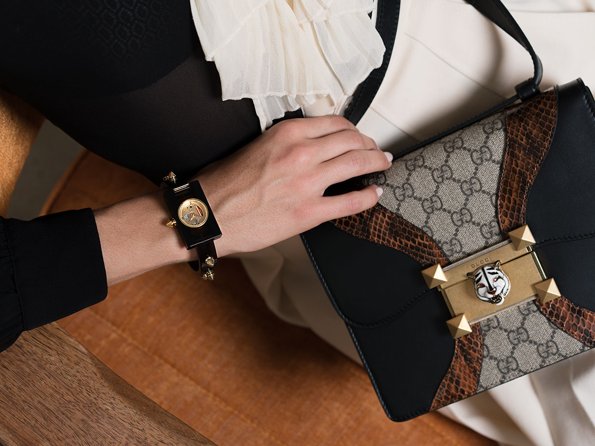 The Gucci Ophidia Is Updated With White Leather Trim - PurseBlog