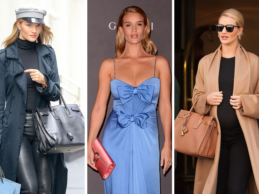 Rosie Huntington Whiteley And Her Handbags Are Back On The