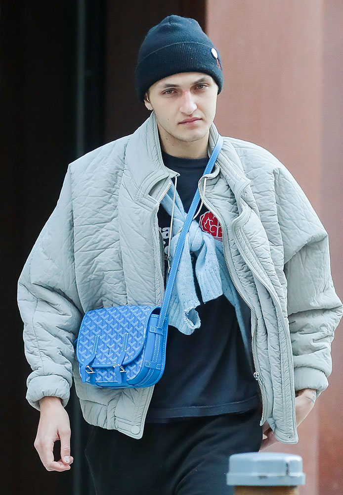 celebrities blue goyard