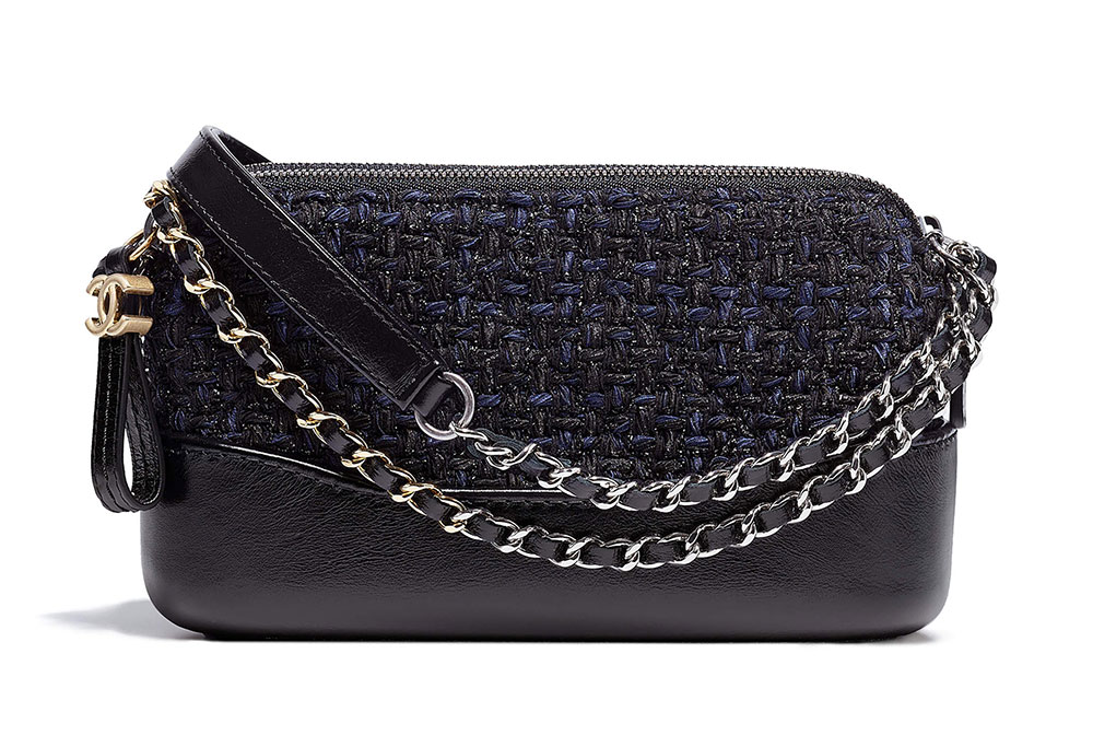 Chanel Gabrielle clutch on a chain in black and white! This is one of , Chanel Wallet On Chain