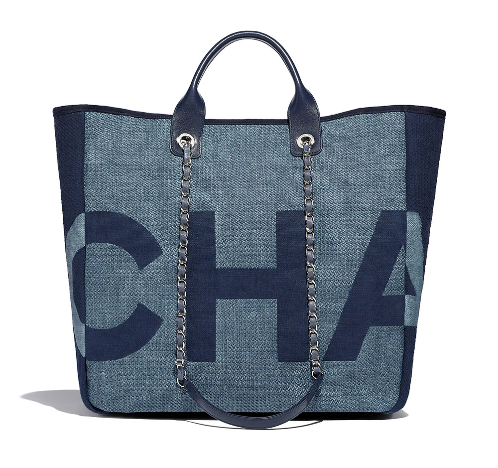 chanel blue bag 2018
