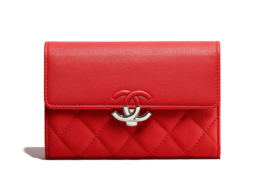 Chanel Quilted Long Clutch Wallet