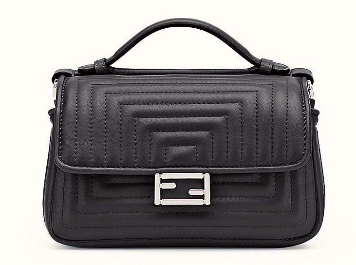 Fendi Double Micro Baguette Black