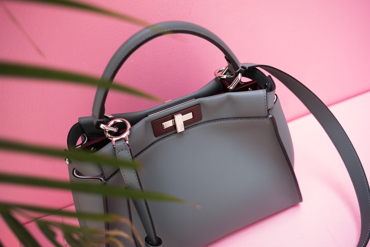 fendi peekaboo mini burgundy