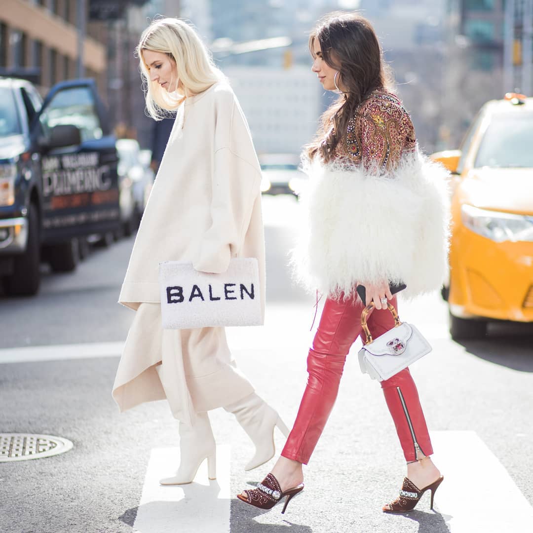 The Best Instagram Bag Looks From #NYFW's Street Style Stars - PurseBlog