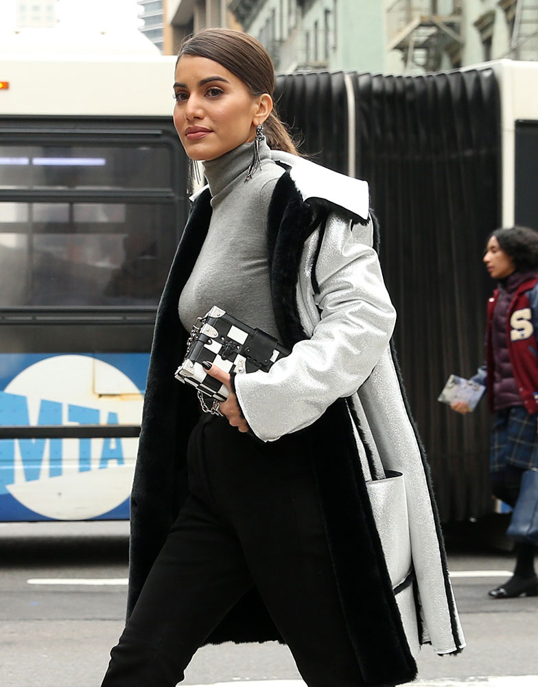 Camila Coelho attends the Michael Kors fashion show during the New York  Fashion Week in New