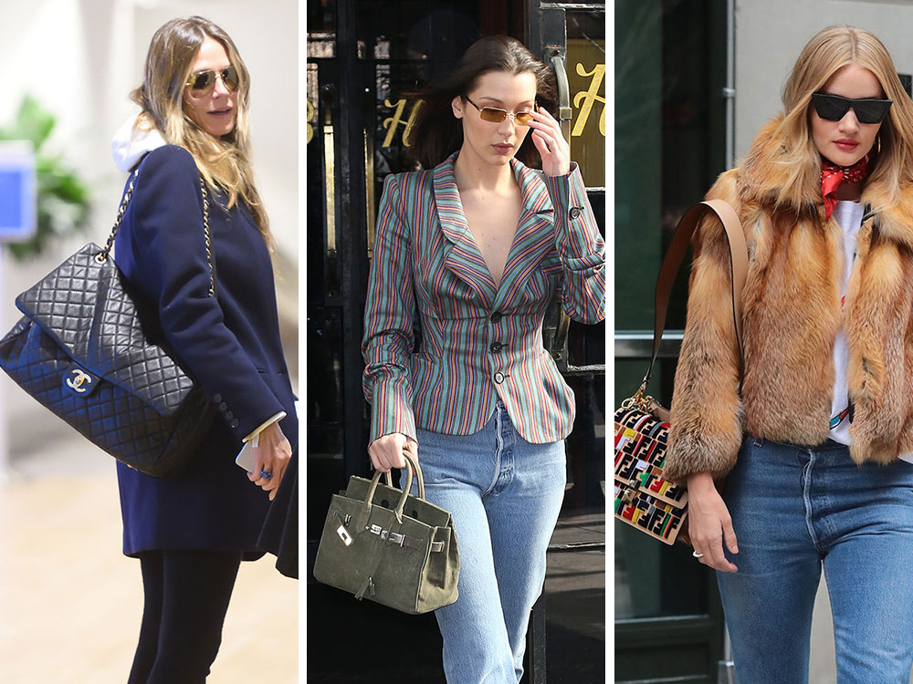 Celebs Enjoy Ideal Lighting with Bags from Fendi, Louis Vuitton and Saint  Laurent - PurseBlog