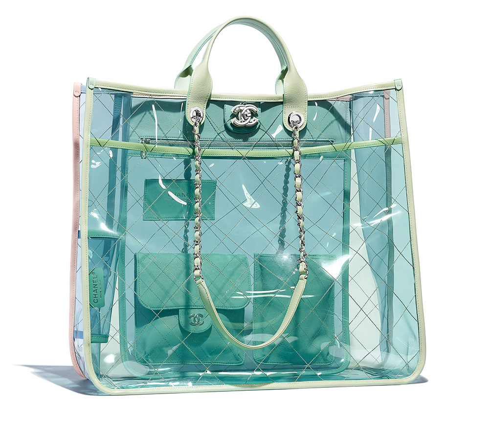 Chanel Clear Plastic Handbag From the Spring 2018 collection