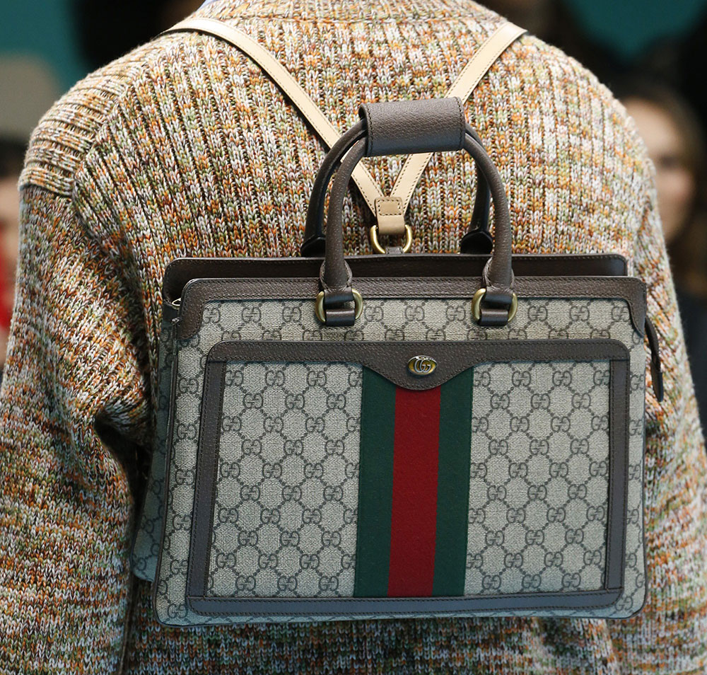 Get Your First Look at Gucci&#39;s Fall 2018 Bags, Straight From the Milan Runway - PurseBlog