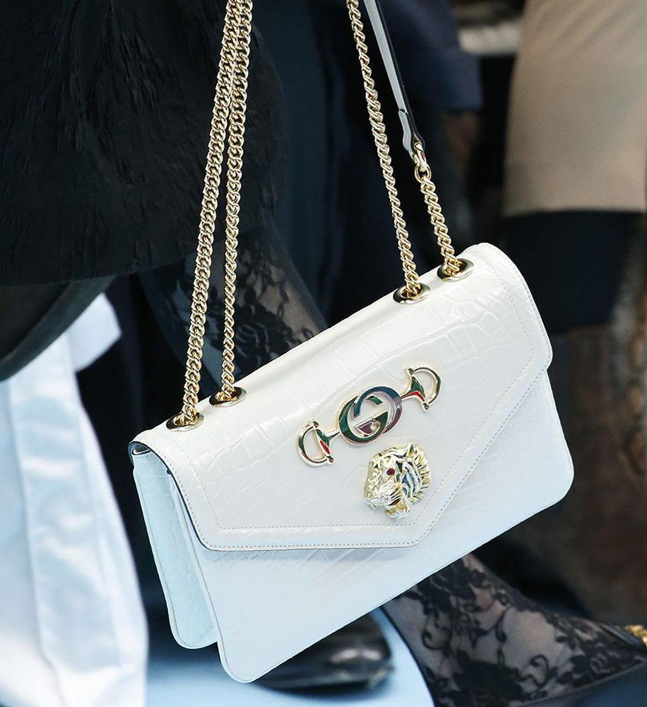 Get Your First Look at Gucci&#39;s Fall 2018 Bags, Straight From the Milan Runway - PurseBlog