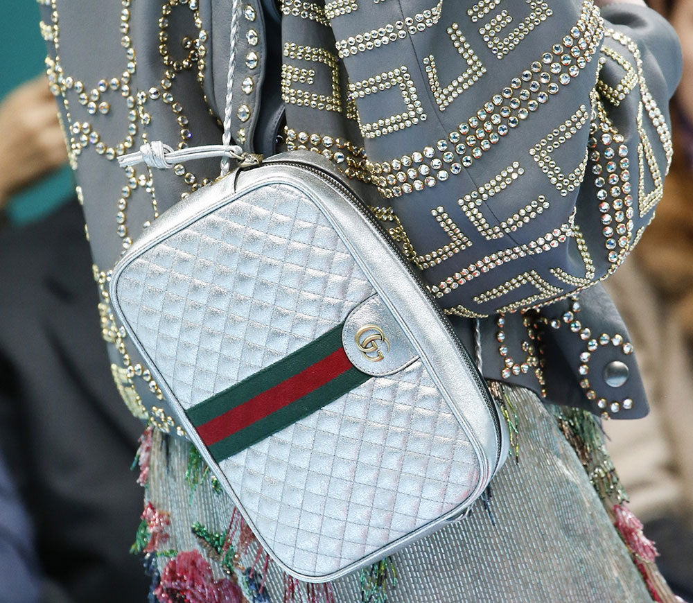 Get Your First Look at Gucci&#39;s Fall 2018 Bags, Straight From the Milan Runway - PurseBlog