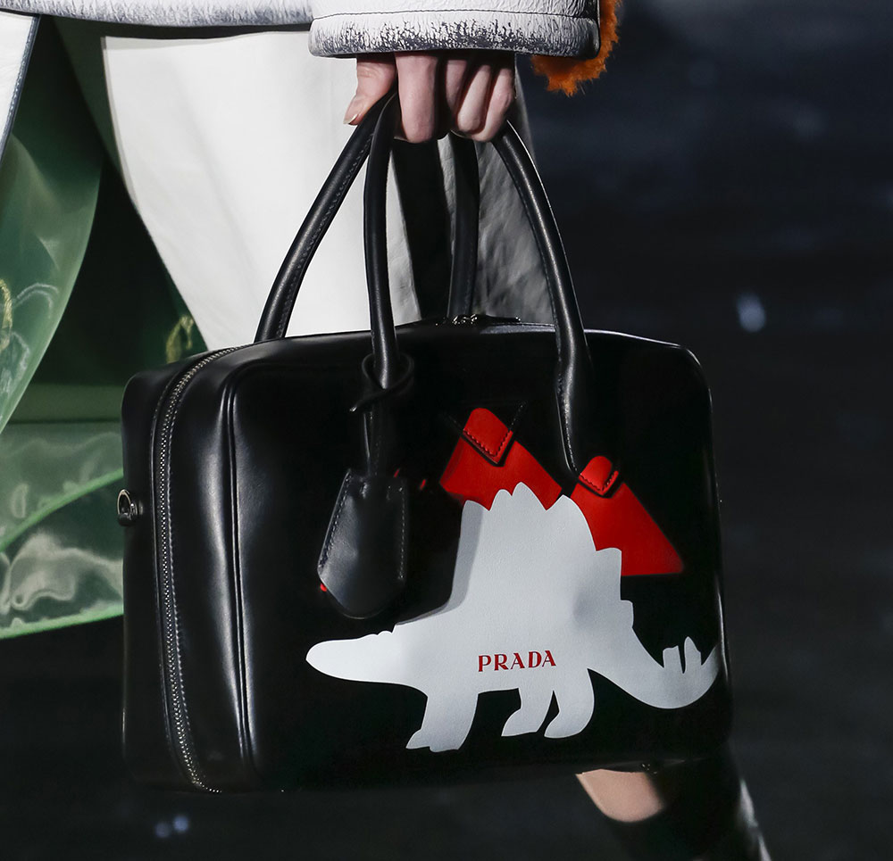 prada dinosaur bag