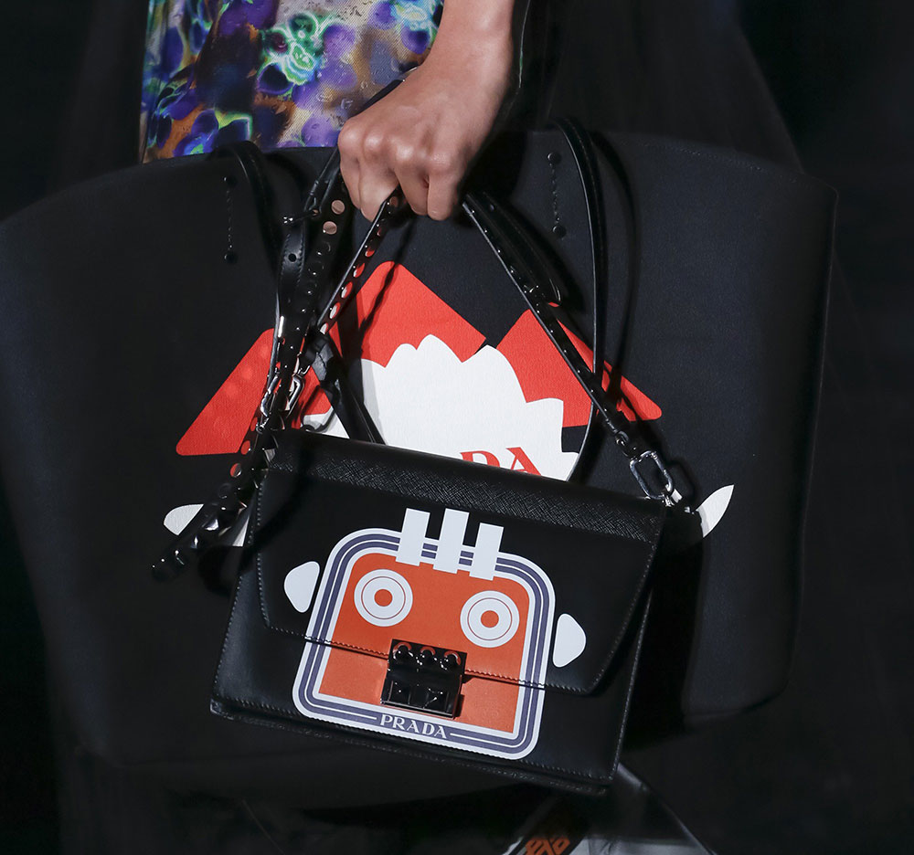 prada dinosaur bag