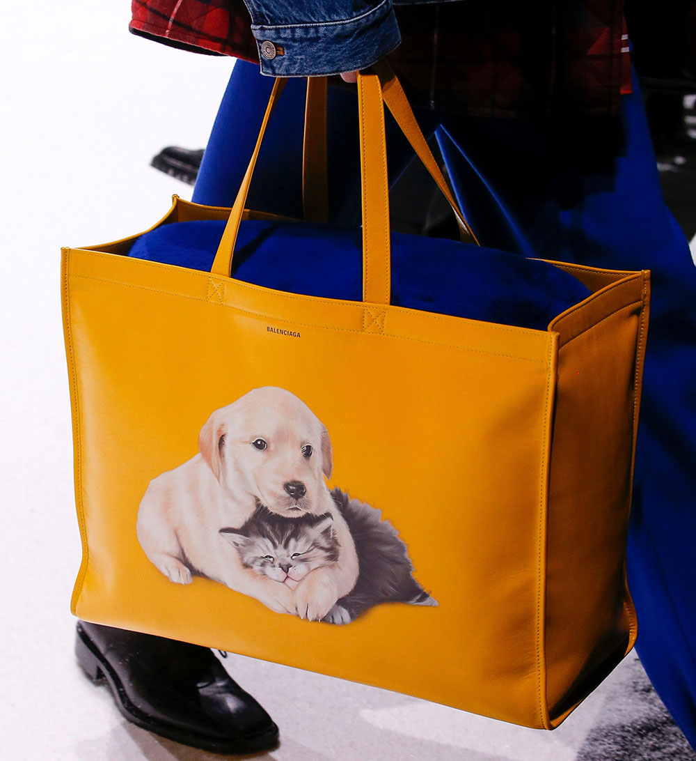 balenciaga dog cat bag