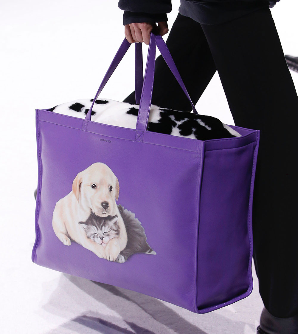 balenciaga bag dog