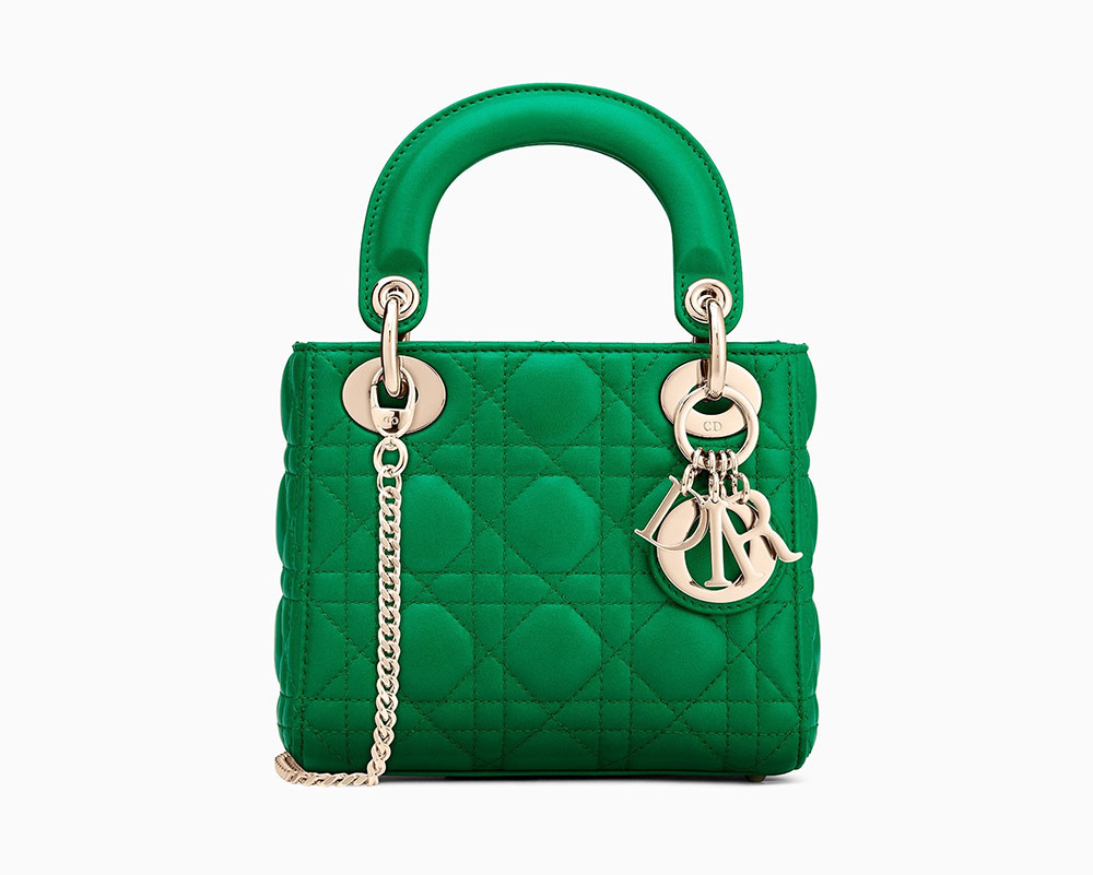 christian dior green bag