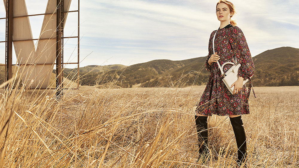 Emma Stone and the Capucines Bag are Louis Vuitton's New Campaign