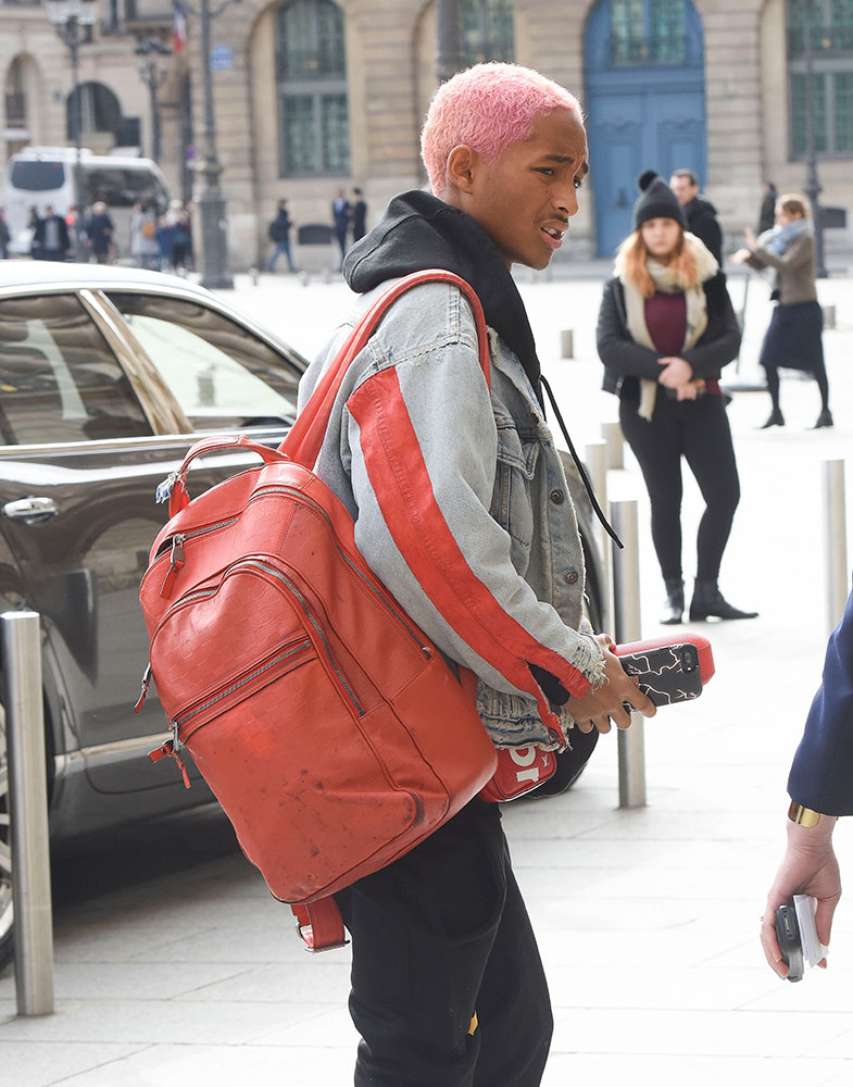 Follow Jaden Smith at Louis Vuitton Pre-Fall 23