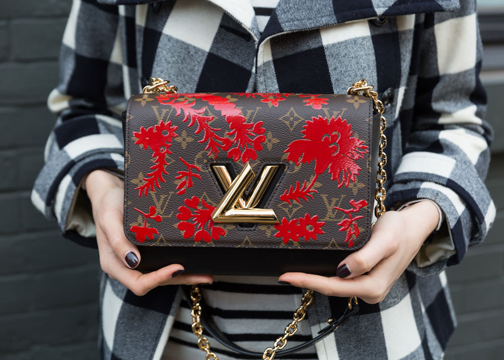 Loving Lately: We Can’t Get Over This Floral Take on the Louis Vuitton Twist MM - PurseBlog