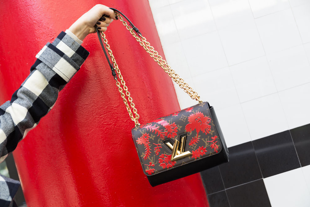 Loving Lately: We Can't Get Over This Floral Take on the Louis Vuitton Twist  MM - PurseBlog