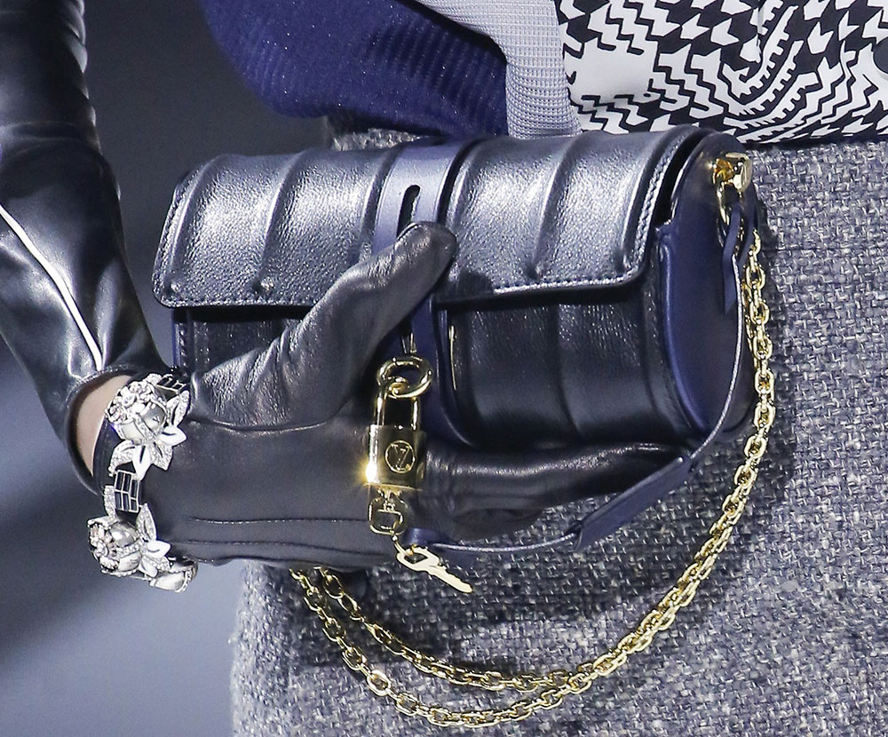 Louis Vuitton Steps Far Away From The Brand’s Signatures for Its Fall 2018 Runway Bags - PurseBlog
