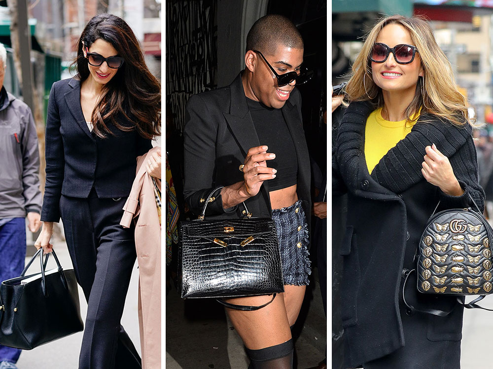 amal clooney dior bag