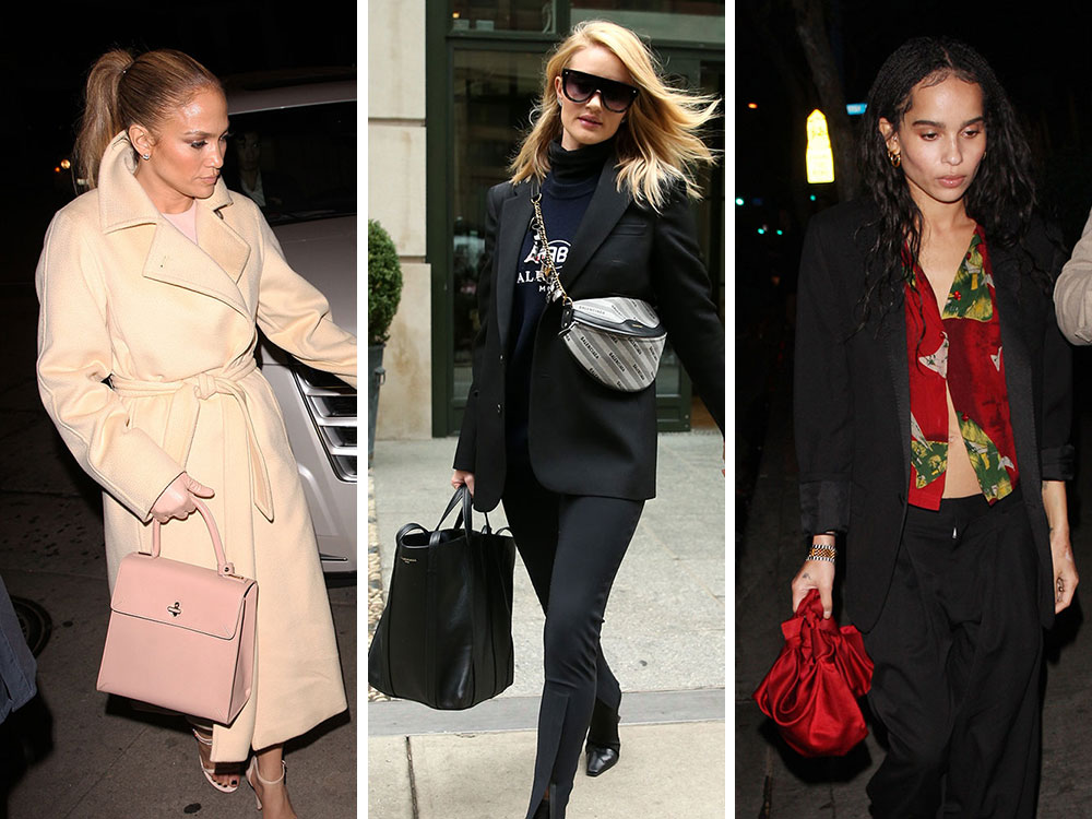 Balenciaga and Saint Laurent Dominate Celeb Bag Tastes So Far This Week -  PurseBlog