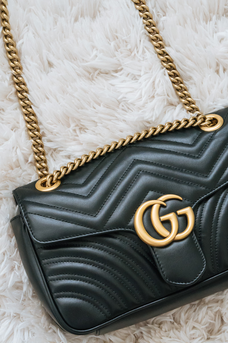 Gucci GG Marmont Small Shoulder Bag Review - Pretty Little Details