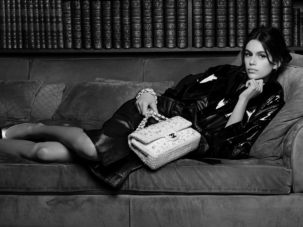Chanel Releases New Handbag Ad Campaign Fronted by Kaia Gerber - PurseBlog