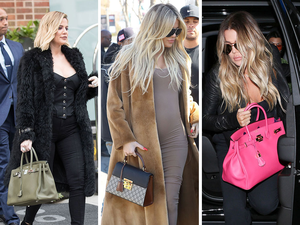 Khloé Kardashian Just Had a Baby; Here are Some Pics of Her Handbags -  PurseBlog