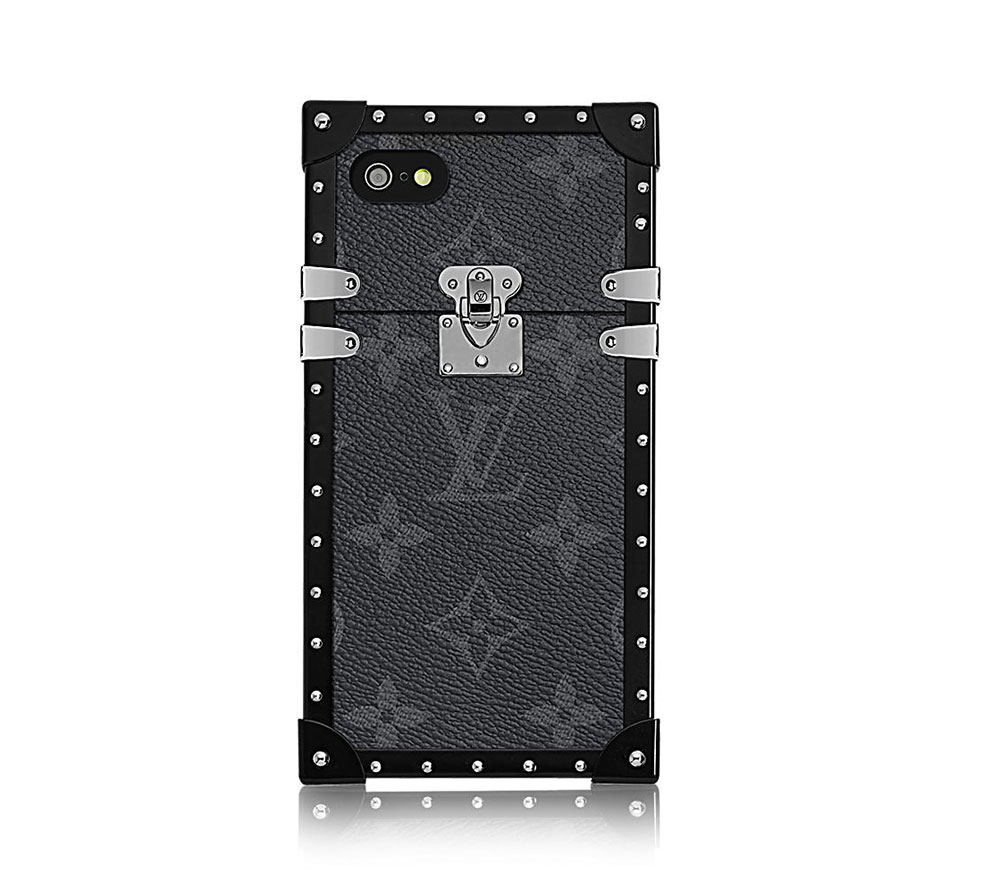 LOUIS VUITTON Eye-Trunk Monogram Eclipse IPhone 7 Plus Case