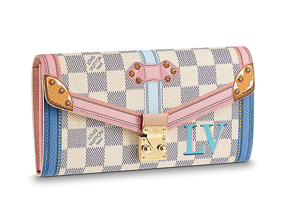 Louis Vuitton Summer Trunks Weekend Pochette Damier Azur