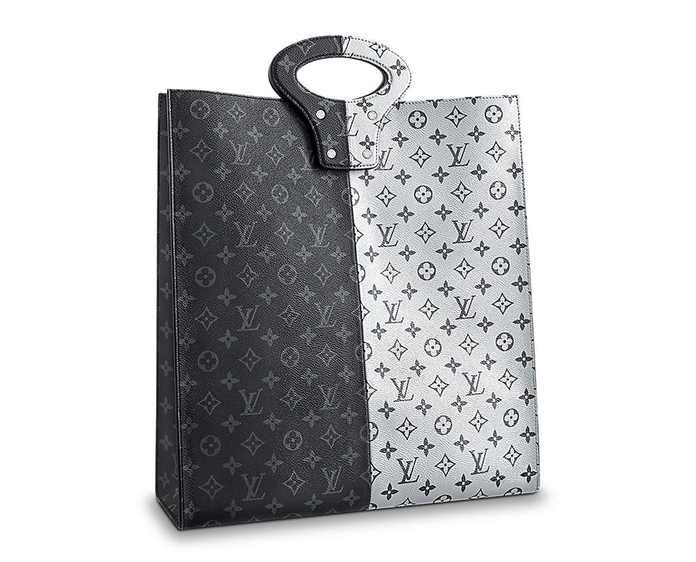 Louis Vuitton 2018 Monogram Eclipse Rivets Chain Wallet - Black