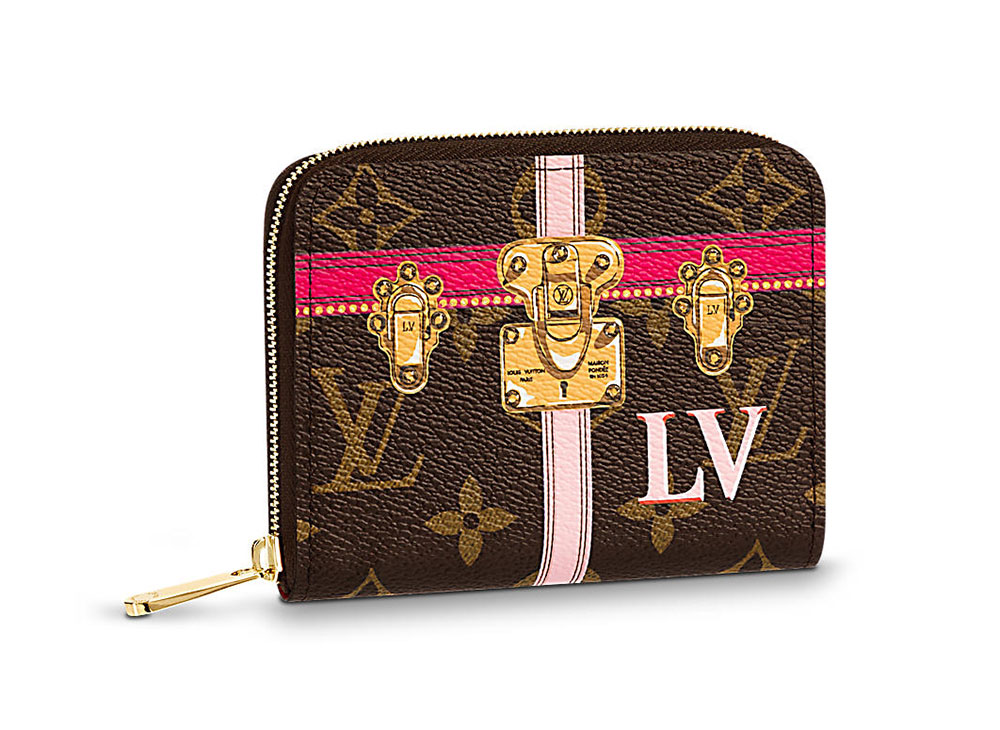 Louis Vuitton Wallet Sarah Damier Azur Summer Trunk Collection