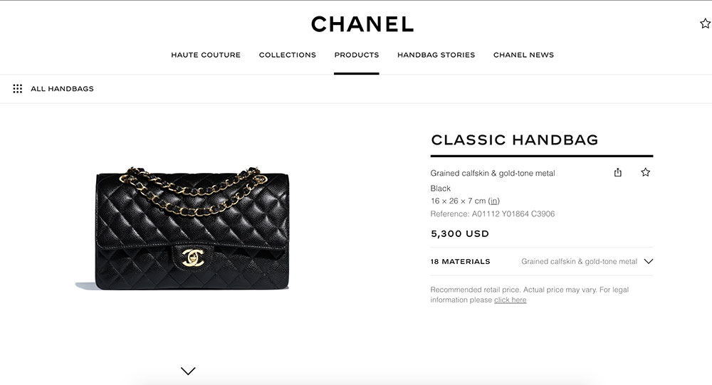 Chanel's New Website Design Sure Does Make It Look Like the Brand