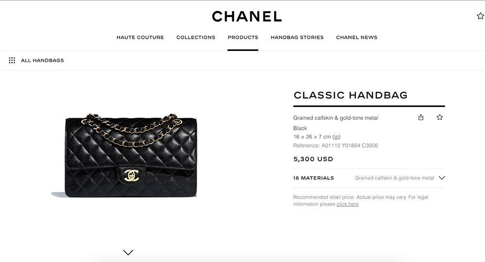 Chanel's website redesign 2/2 by Victoria Ouardighi on Dribbble