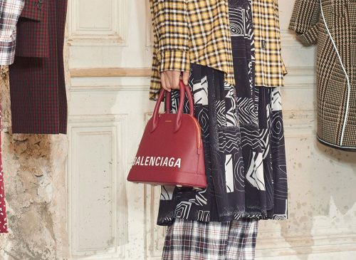 Balenciaga’s Resort 2019 Bag Collections Lets Everyone Know Exactly Who ...