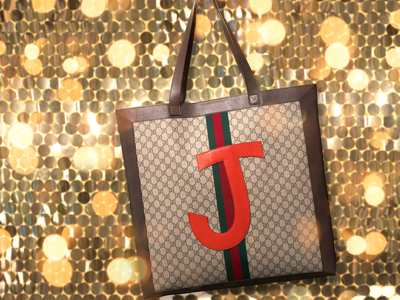 gucci bag with initials