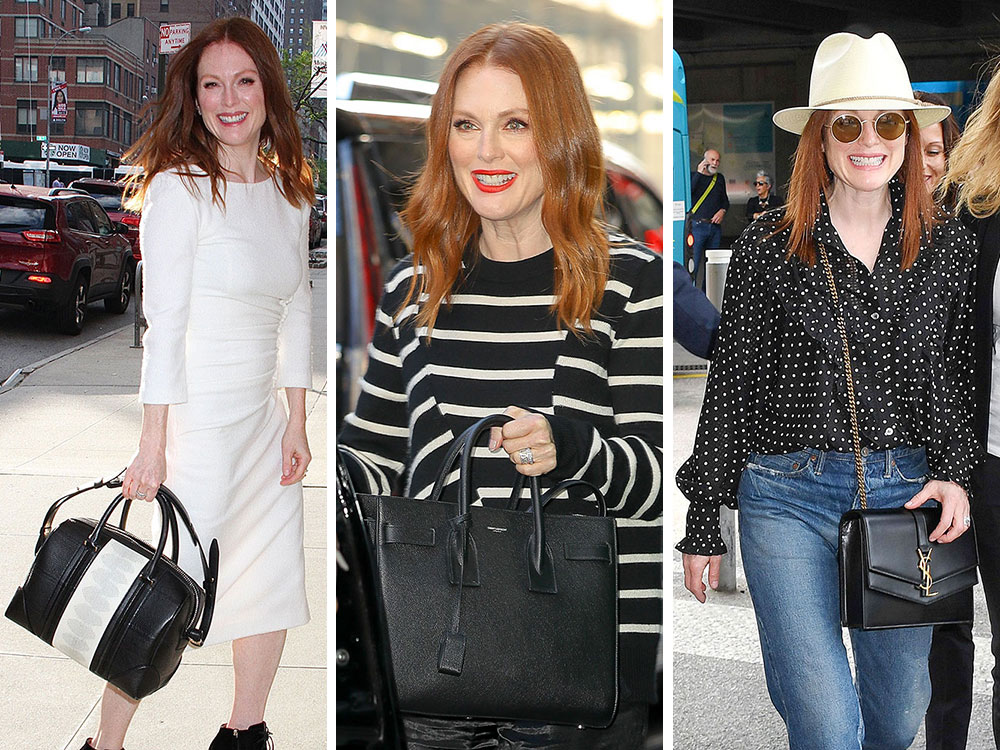 Julianne Moore is Better Than All of Us, So Let's Take a Moment to Admire  Her Bags - PurseBlog