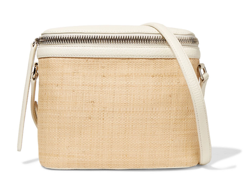 Net a porter straw bag clearance