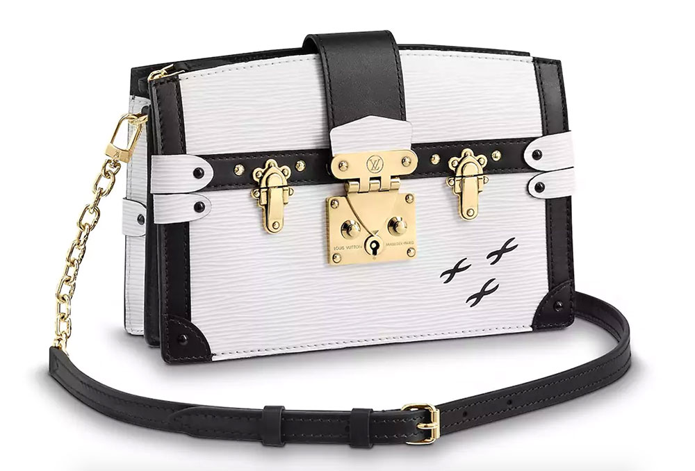 Louis Vuitton Bag Petite Malle Epi Trunk white nwt – Mightychic