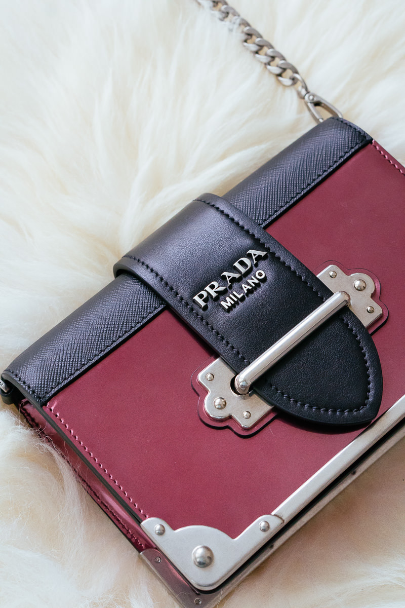 What Fits: Prada Cahier Small Crossbody Bag - PurseBlog