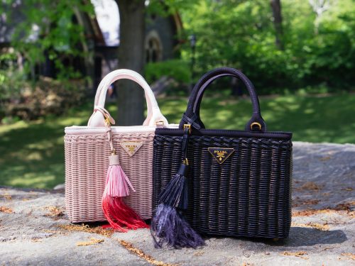 Prada midollino wicker bag deals